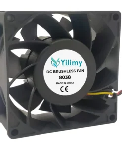 8038A 80x38mm petit ventilateur axial de refroidissement à haut cfm